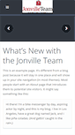 Mobile Screenshot of blog.jonvilleteam.com